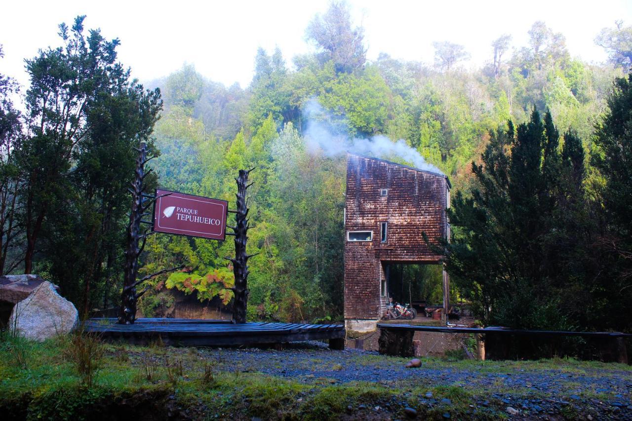 Lodge Parque Tepuhueico Castro Eksteriør billede